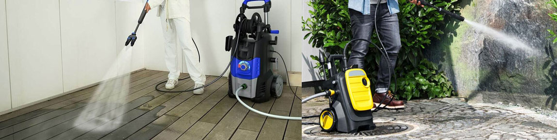Cold water pressure washers: